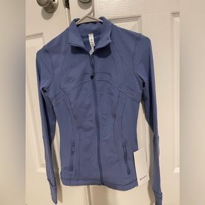 NWT Lululemon Define Jacket in Water Drop (Hard to Find!)- Size 4